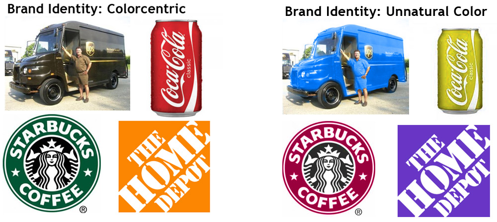 Wrong Color Branding Logos
