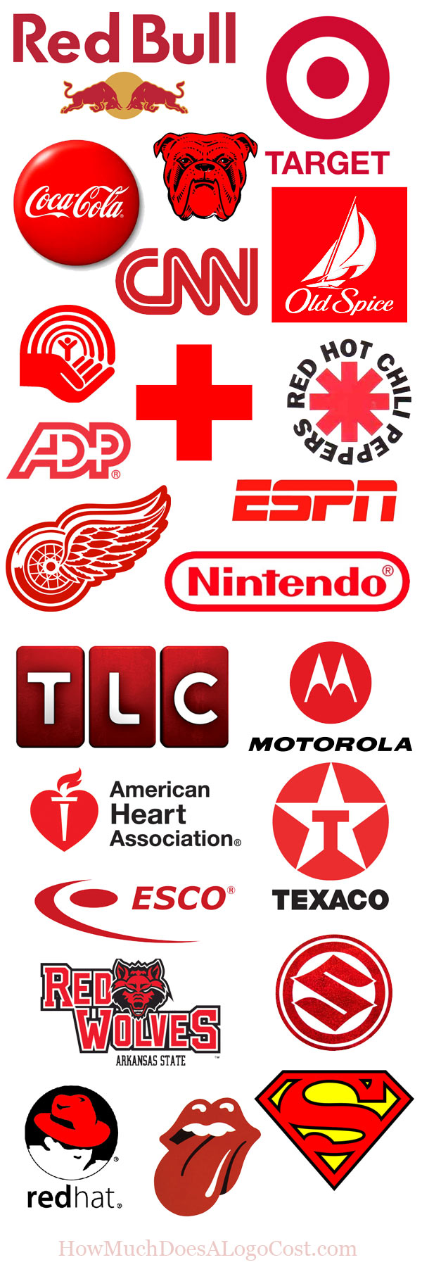 Famous Red Logos