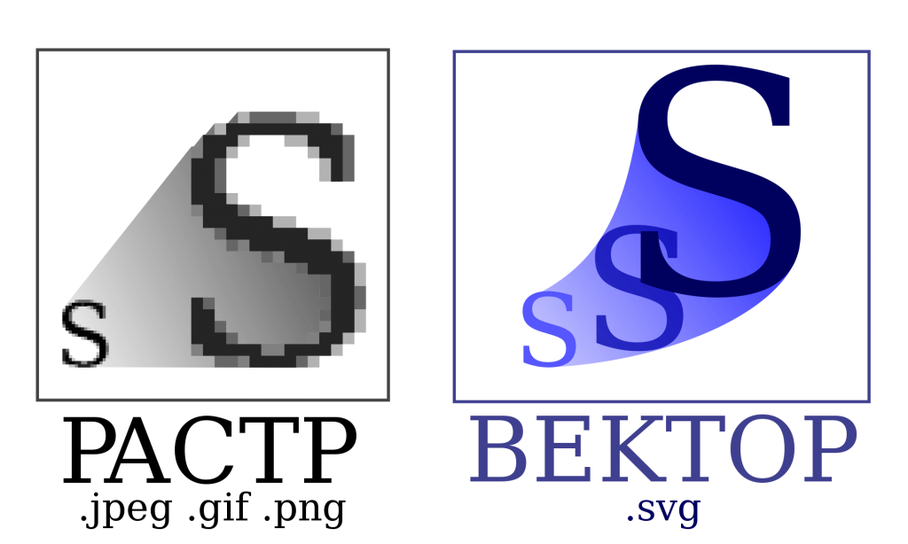 Bitmap versus vector